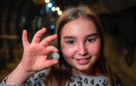 Stamp of Rebellion: Rare Silver Jewish Revolt Coin Discovered (by an 11-Year-Old)