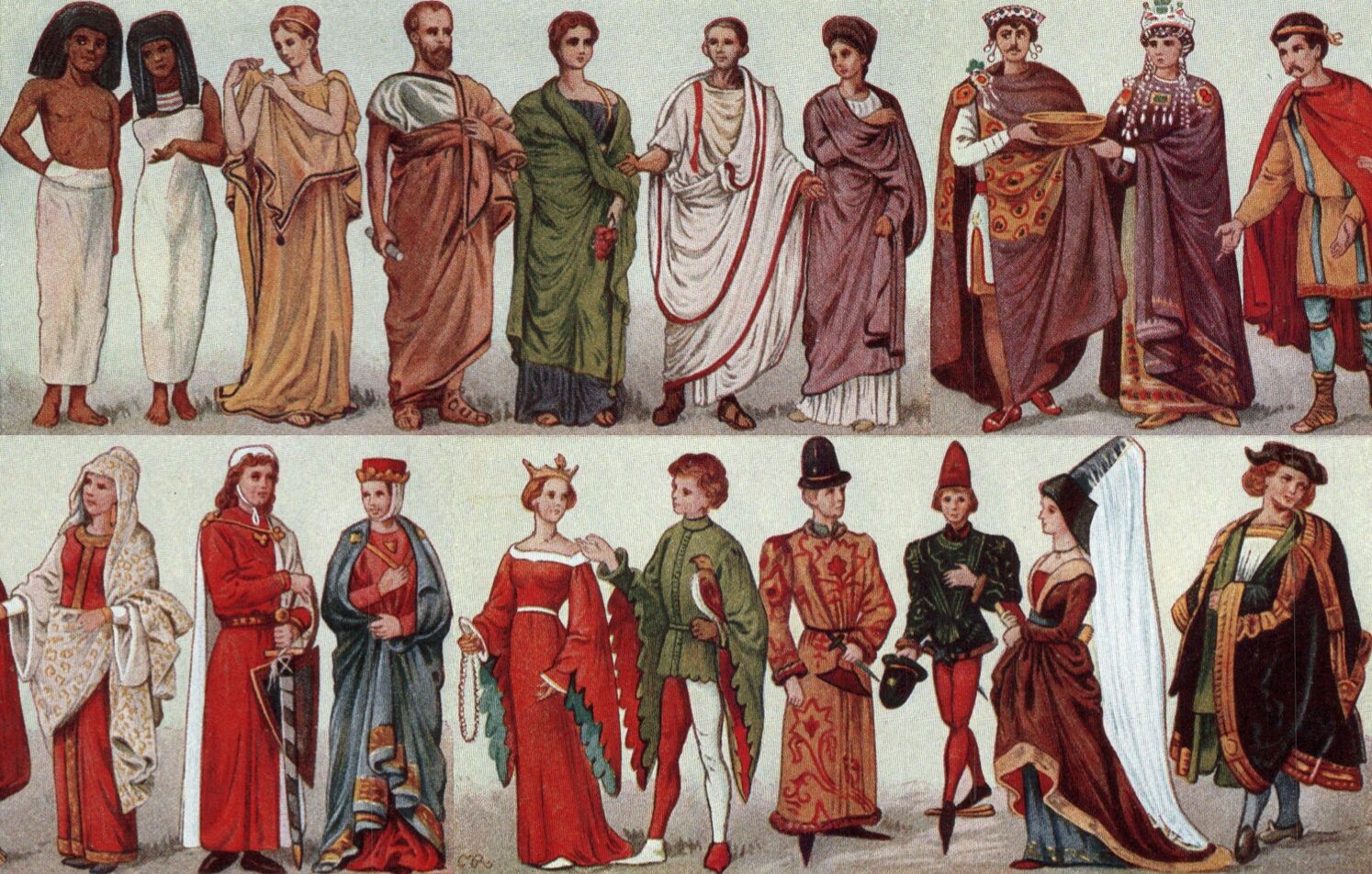 The History Of French Masculine Costume During Twenty-Four Centuries