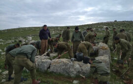 King Hezekiah’s Watchtower Uncovered by IDF Soldiers