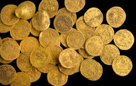 Another Gold Coin Hoard Discovered—Inside a Byzantine Wall
