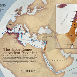 INFOGRAPHIC: The Trade Routes of Ancient Phoenicia