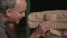 Revealed: Unique 1,500-Year-Old Menorah-Adorned Stone Capital