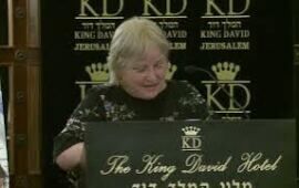 Archaeologist Dr Eilat Mazar Speaks at Exhibit Opening