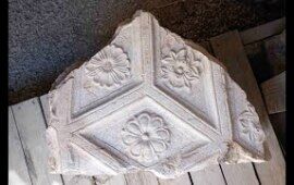 Jerusalem Ophel Excavation 2023: Ornate Herodian-Period Ceiling Panel