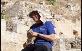 Jerusalem Ophel Excavation 2024: Herodian Cornice