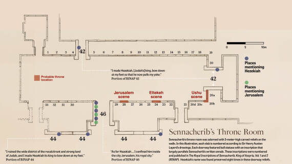 Sennacherib&rsquo;s 17 Hezekiah Inscriptions
