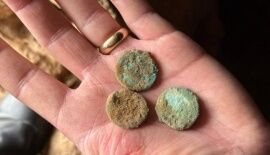 Jewish Coins Discovered in Benjamin Area Caves by U.S. Ambassador&rsquo;s Grandchildren