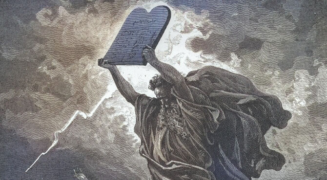 Moses at Mount Sinai: Rage or Ritual?