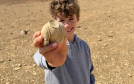 Youth Discovers 1,700-Year-Old Statuette Fragment in Ramon Crater