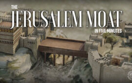 The Jerusalem Moat&mdash;In Five Minutes